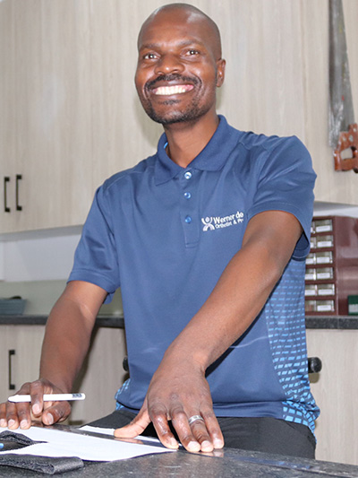 werner de beer orthotist prosthetist margate south coast port shepstone staff_0006_Nati Chiliza Lab assistant